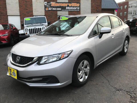 2015 Honda Civic for sale at Somerville Motors in Somerville MA