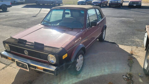 1987 Volkswagen Cabriolet for sale at Scott Spady Motor Sales LLC in Hastings NE