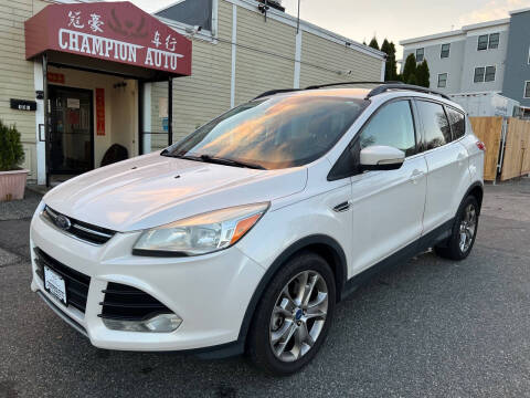 2013 Ford Escape for sale at Champion Auto LLC in Quincy MA