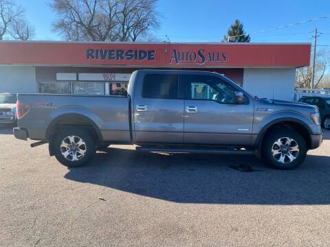 2012 Ford F-150 for sale at RIVERSIDE AUTO SALES in Sioux City IA