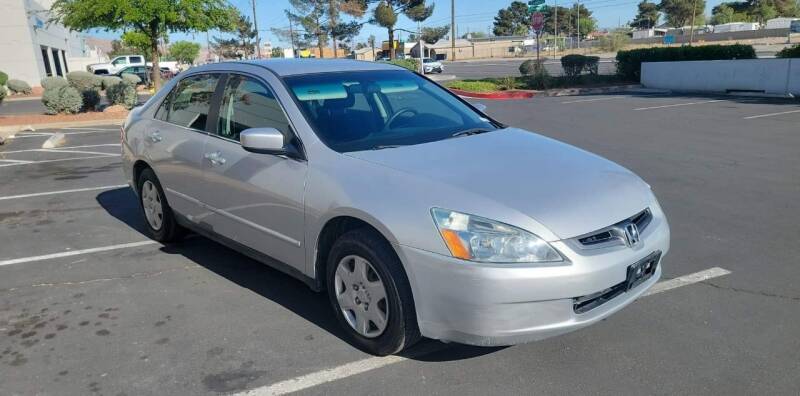 2005 Honda Accord for sale at CONTRACT AUTOMOTIVE in Las Vegas NV