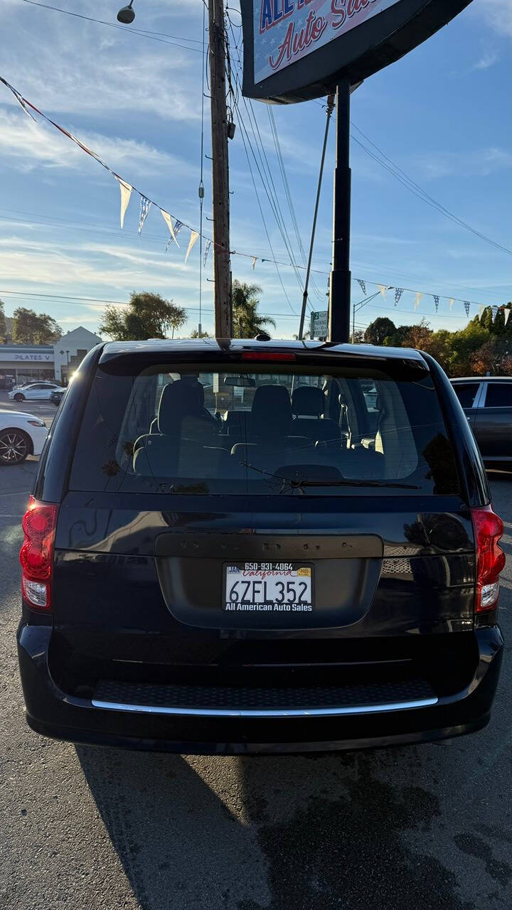 2013 Dodge Grand Caravan for sale at ALL AMERICAN AUTO SALES in San Mateo, CA