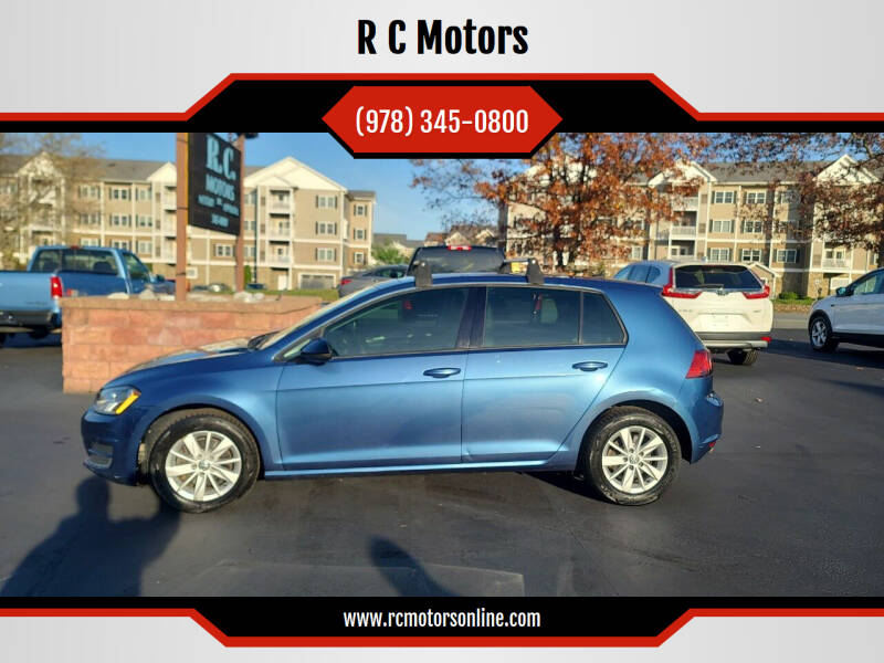 2015 Volkswagen Golf for sale at R C Motors in Lunenburg MA