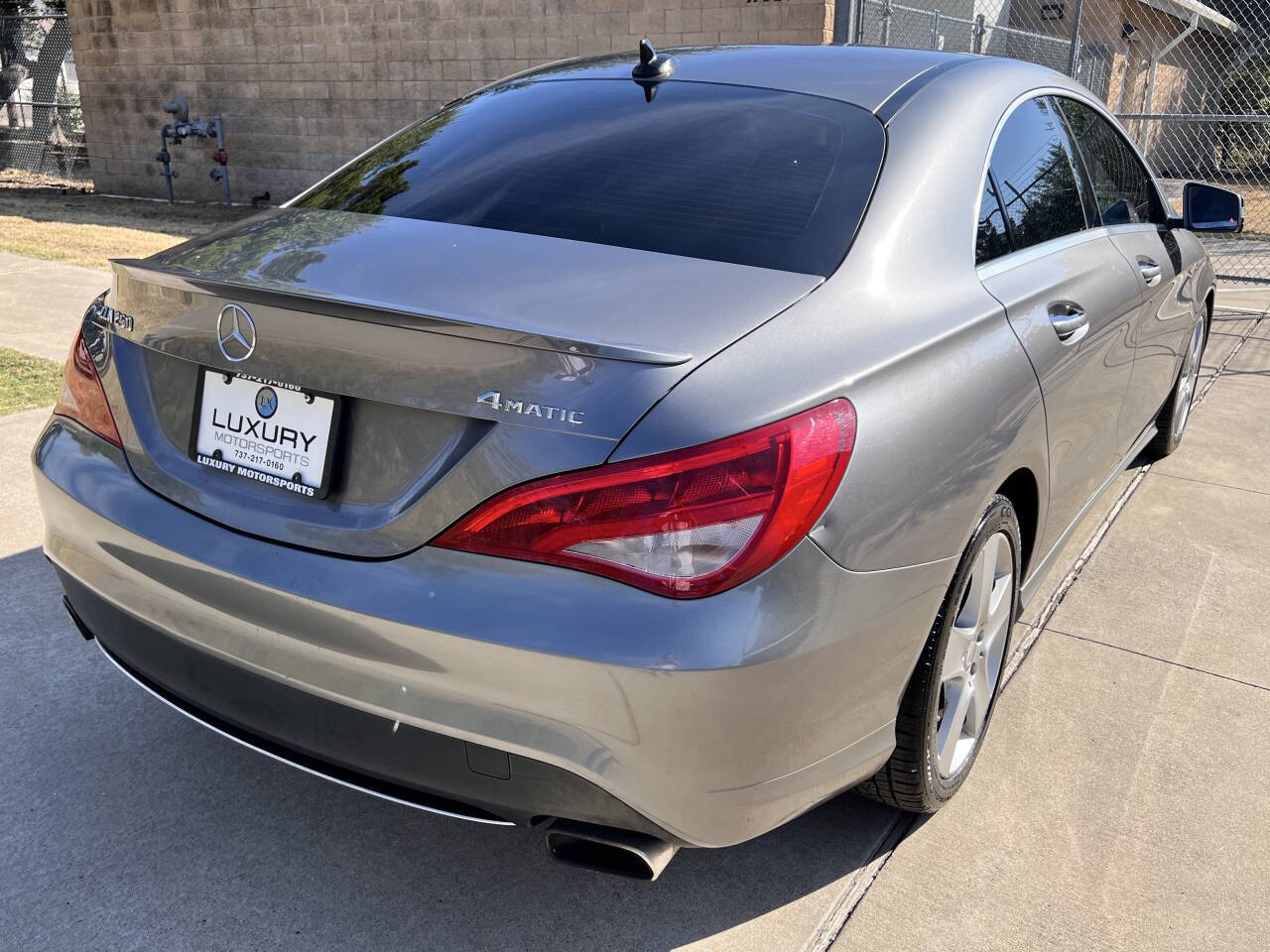 Used Car 2016 Mercedes-benz Cla  Cla 250 4matic Awd 4dr Sedan For Sale Under $15,000 In Austin, Texas