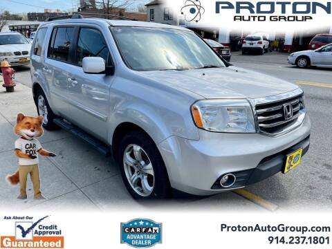 2012 Honda Pilot for sale at Proton Auto Group in Yonkers NY