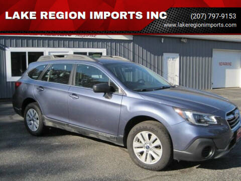2018 Subaru Outback for sale at LAKE REGION IMPORTS INC in Westbrook ME