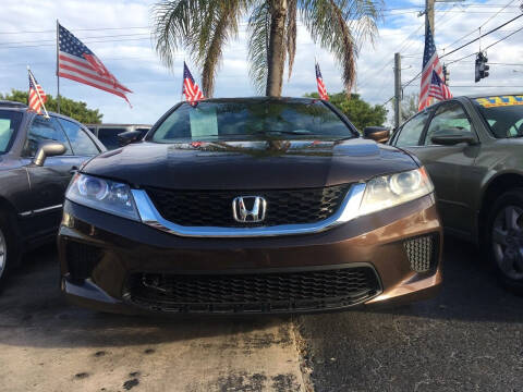 2013 Honda Accord for sale at Top Two USA, Inc in Fort Lauderdale FL