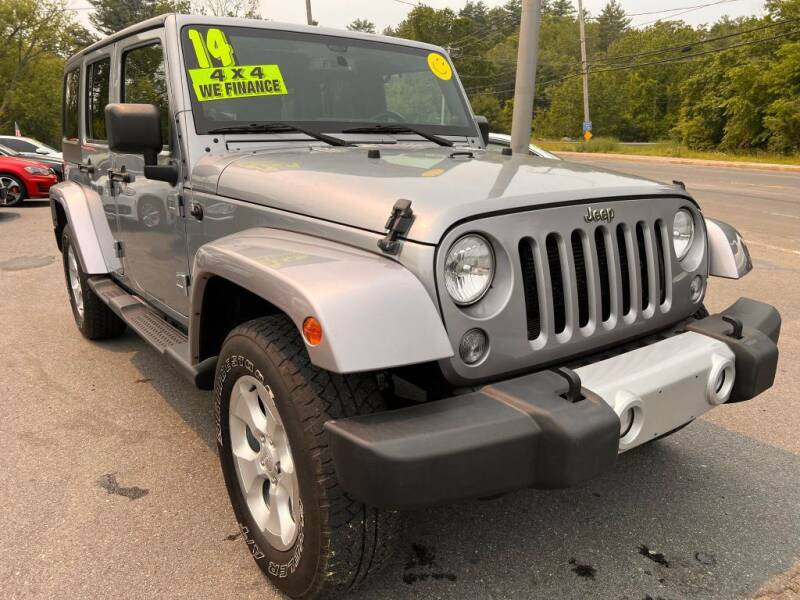 2014 Jeep Wrangler Unlimited for sale at Dracut's Car Connection in Methuen MA