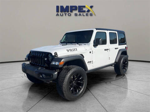 2021 Jeep Wrangler Unlimited for sale at Impex Auto Sales in Greensboro NC