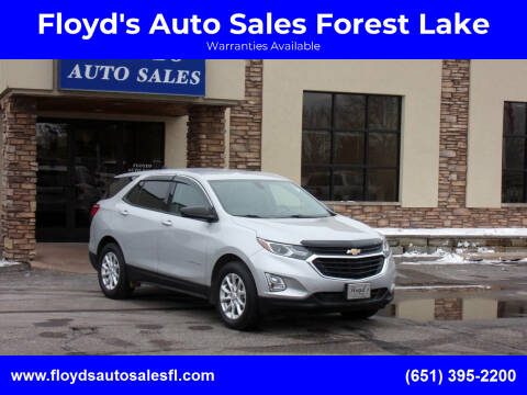 2019 Chevrolet Equinox for sale at Floyd's Auto Sales Forest Lake in Forest Lake MN