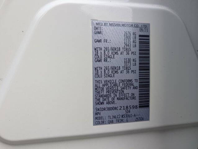 2024 Nissan Pathfinder Rock Creek