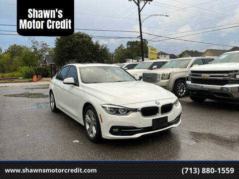 2016 BMW 3 Series for sale at Shawn's Motor Credit in Houston TX