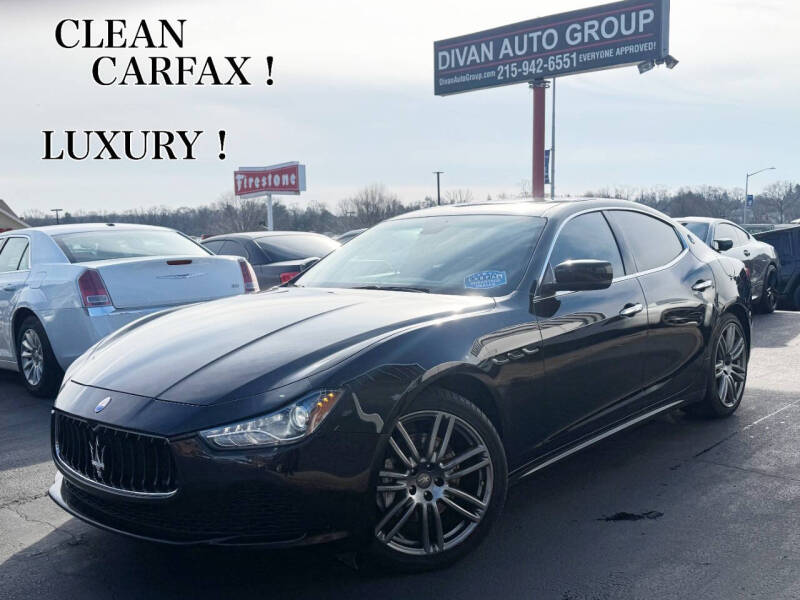 2014 Maserati Ghibli for sale at Divan Auto Group in Feasterville Trevose PA