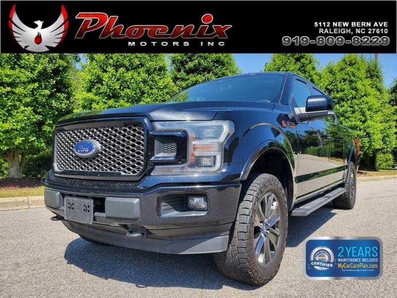 2018 Ford F-150 for sale at Phoenix Motors Inc in Raleigh NC