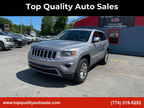 2014 Jeep Grand Cherokee for sale at Top Quality Auto Sales in Westport MA