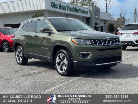 2021 Jeep Compass for sale at Ole Ben Franklin Motors KNOXVILLE - Alcoa in Alcoa TN