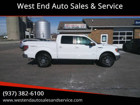 2011 Ford F-150 for sale at West End Auto Sales & Service in Wilmington OH