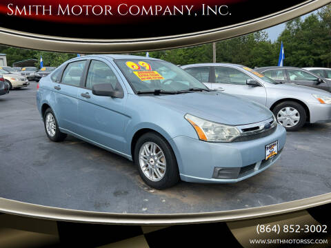2009 Ford Focus for sale at Smith Motor Company, Inc. in Mc Cormick SC