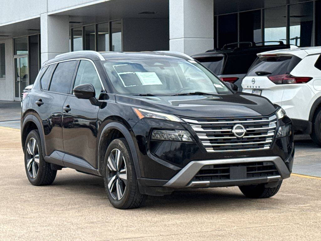 Black 2024 Nissan Rogue SL AWD SL 4dr Crossover 2