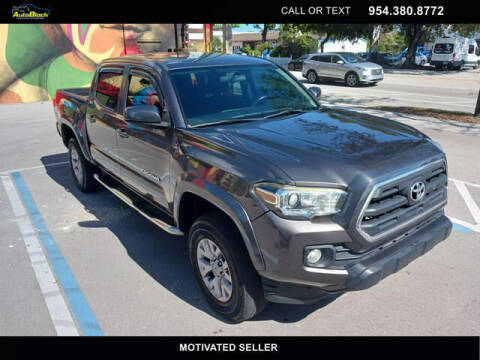 2016 Toyota Tacoma for sale at The Autoblock in Fort Lauderdale FL