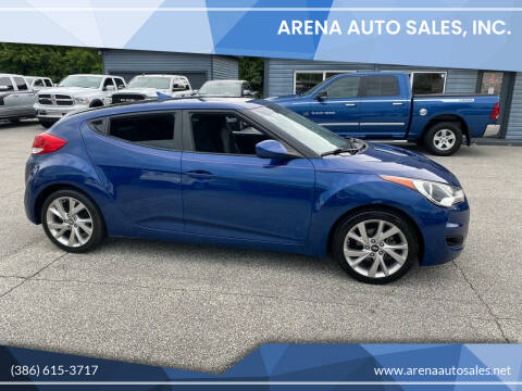 2016 Hyundai Veloster for sale at ARENA AUTO SALES,  INC. in Holly Hill FL