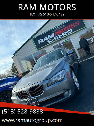 2010 BMW 7 Series for sale at RAM MOTORS in Cincinnati OH