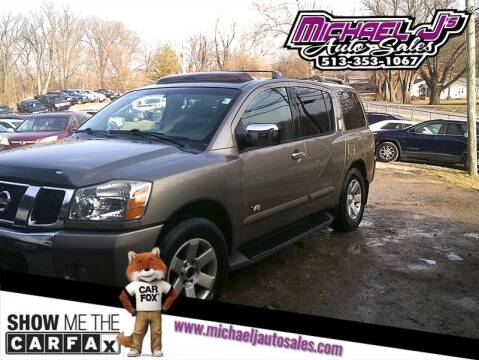 2006 Nissan Armada for sale at MICHAEL J'S AUTO SALES in Cleves OH