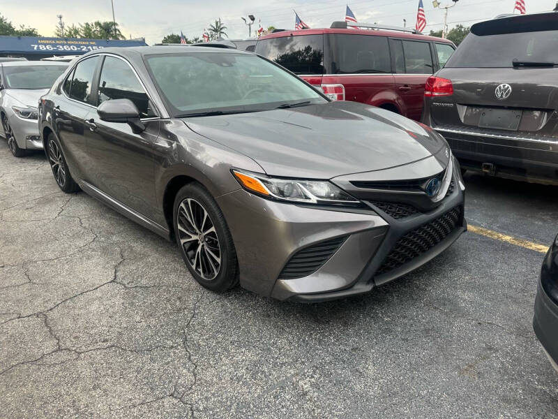2020 Toyota Camry for sale at America Auto Wholesale Inc in Miami FL