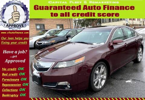 2010 Acura TL for sale at Capital Fleet  & Remarketing  Auto Finance in Columbia Heights MN