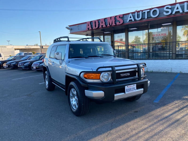 2007 Toyota FJ Cruiser for sale at Adams Auto Sales CA in Sacramento CA