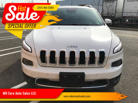 2014 Jeep Cherokee for sale at MD Euro Auto Sales LLC in Hasbrouck Heights NJ