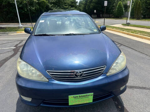 2005 Toyota Camry for sale at Euro Automotive LLC in Falls Church VA