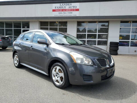 2009 Pontiac Vibe for sale at Landes Family Auto Sales in Attleboro MA