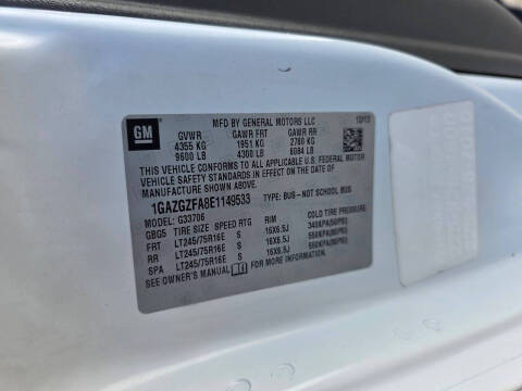 2014 Chevrolet Express LS 3500