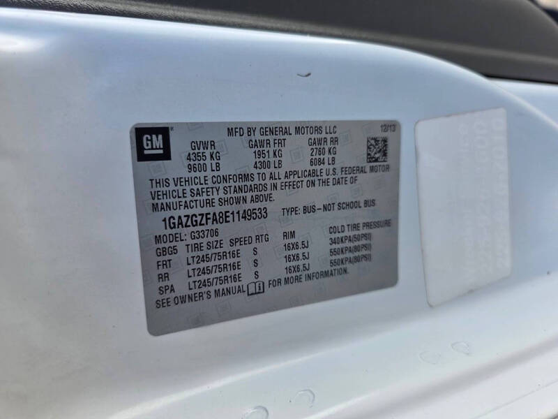 2014 Chevrolet Express LS 3500