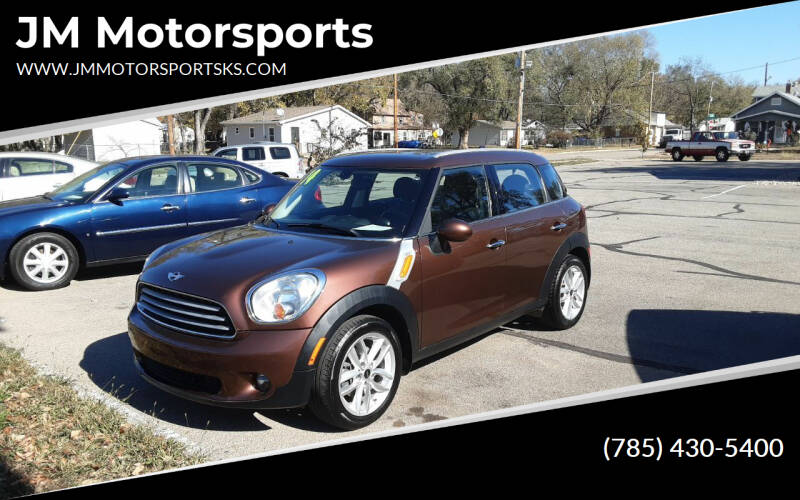 2014 MINI Countryman for sale at JM Motorsports in Topeka KS