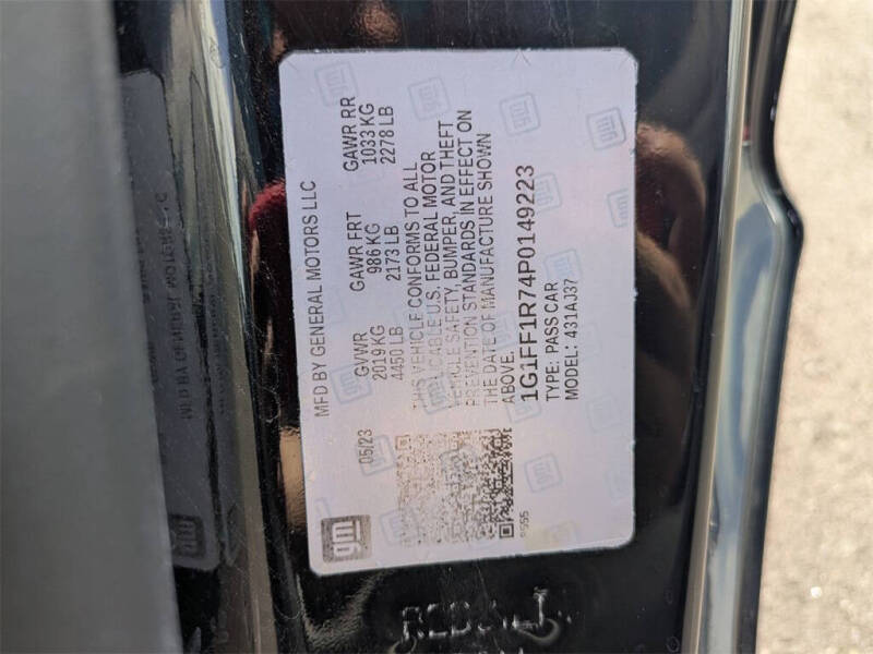 2023 Chevrolet Camaro LT1