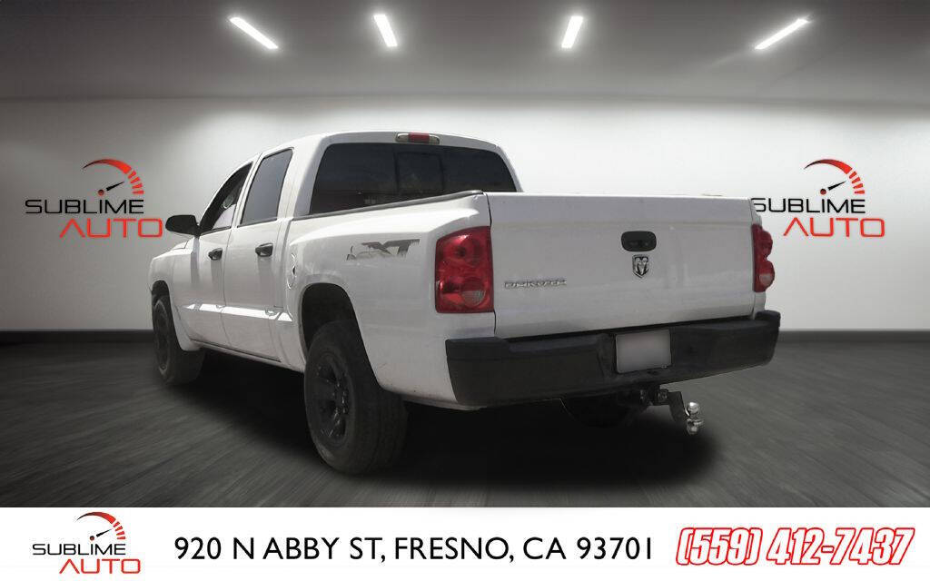 2008 Dodge Dakota for sale at SUBLIME AUTO in Fresno, CA