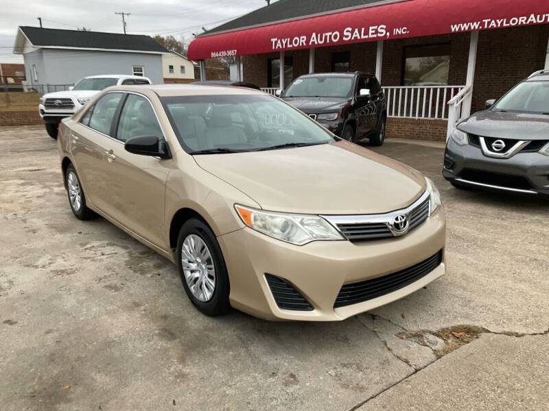 2012 Toyota Camry for sale at Taylor Auto Sales Inc in Lyman SC