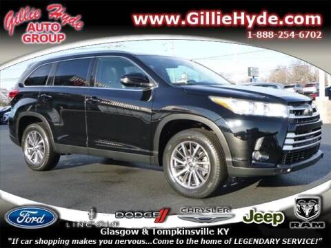 2019 Toyota Highlander for sale at Gillie Hyde Auto Group in Glasgow KY