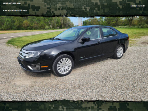 2012 Ford Fusion Hybrid for sale at MINT MOTORS LLC in North Judson IN