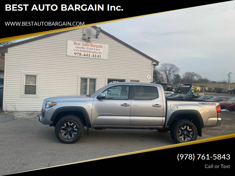 2016 Toyota Tacoma for sale at BEST AUTO BARGAIN inc. in Lowell MA