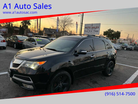 2012 Acura MDX for sale at A1 Auto Sales in Sacramento CA