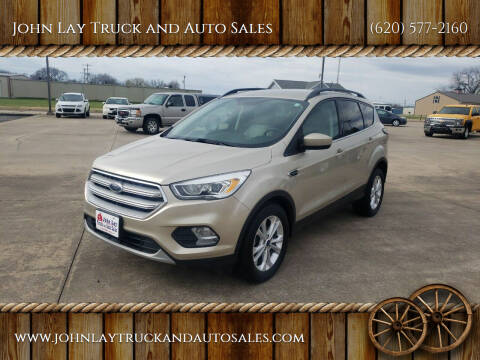 2018 Ford Escape for sale at John Lay Truck and Auto Sales in Independence KS