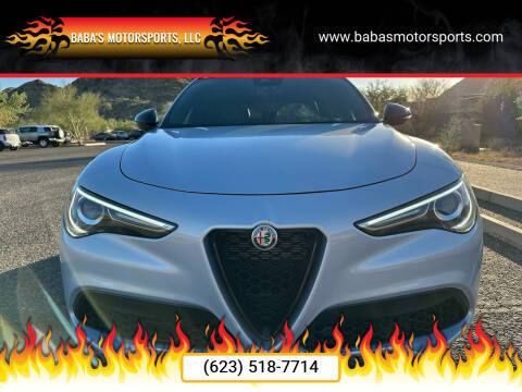 2020 Alfa Romeo Stelvio for sale at Baba's Motorsports, LLC in Phoenix AZ
