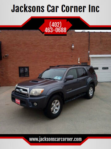 2006 Toyota 4Runner for sale at Jacksons Car Corner Inc in Hastings NE