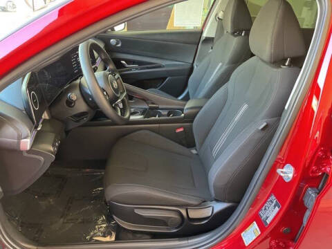 2024 Hyundai Elantra Hybrid Blue