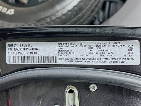 2022 RAM 2500 Big Horn