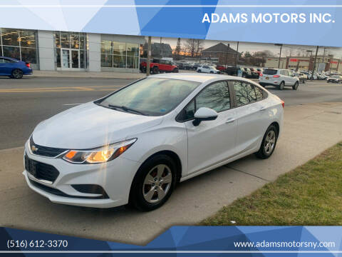 2017 Chevrolet Cruze for sale at Adams Motors INC. in Inwood NY