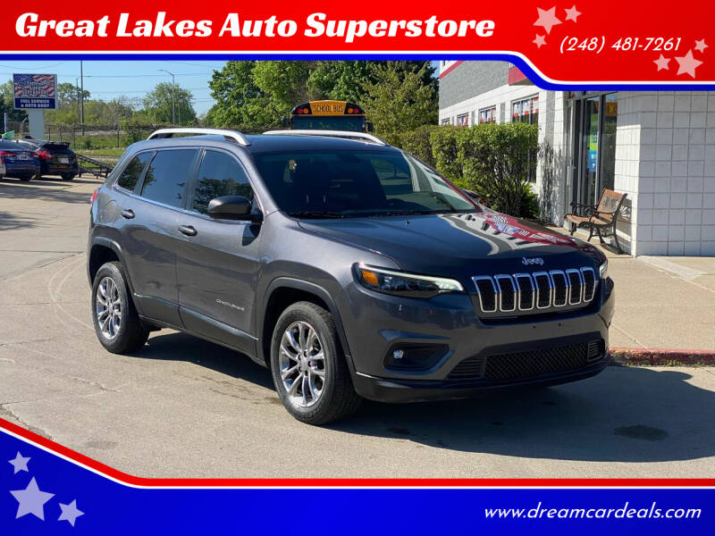 2019 Jeep Cherokee for sale at Great Lakes Auto Superstore in Waterford Township MI
